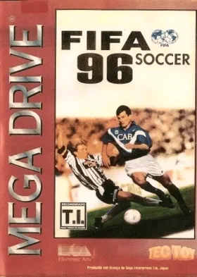 FIFA Soccer 96 (USA, Europe) (En,Fr,De,Es,It,Sv) box cover front